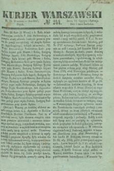 Kurjer Warszawski. 1837, № 244 (15 września)