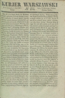 Kurjer Warszawski. 1837, № 293 (4 listopada)