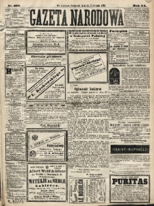 Gazeta Narodowa. 1881, nr 268