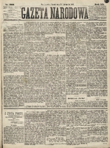 Gazeta Narodowa. 1881, nr 269