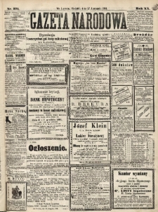 Gazeta Narodowa. 1881, nr 271