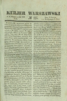Kurjer Warszawski. 1840, № 225 (26 sierpnia)