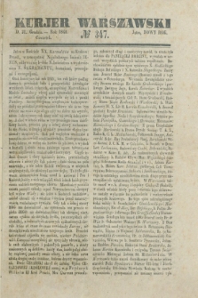 Kurjer Warszawski. 1840, № 347 (31 grudnia)