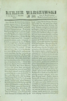 Kurjer Warszawski. 1841, № 109 (24 kwietnia)