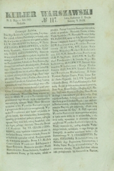 Kurjer Warszawski. 1841, № 117 (2 maja)