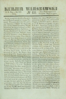 Kurjer Warszawski. 1841, № 133 (19 maja)