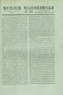 Kurjer Warszawski. 1841, № 144 (2 czerwca)