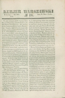 Kurjer Warszawski. 1841, № 198 (28 lipca)