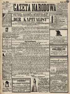 Gazeta Narodowa. 1881, nr 294