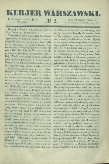 Kurjer Warszawski. 1842, № 2 (2 stycznia)