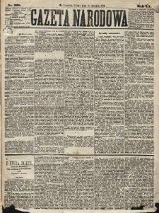 Gazeta Narodowa. 1881, nr 298