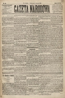 Gazeta Narodowa. 1888, nr 8