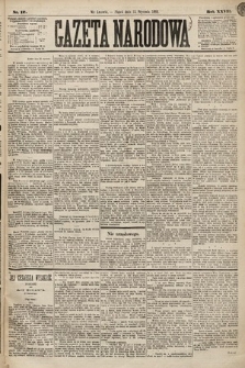 Gazeta Narodowa. 1888, nr 10