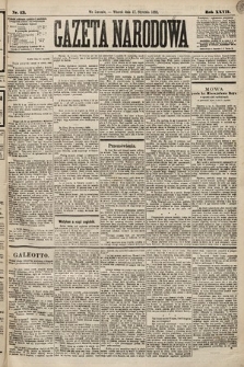 Gazeta Narodowa. 1888, nr 13