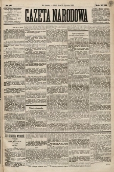 Gazeta Narodowa. 1888, nr 16