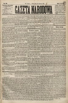 Gazeta Narodowa. 1888, nr 19