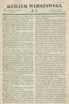 Kurjer Warszawski. 1846, № 4 (4 stycznia)