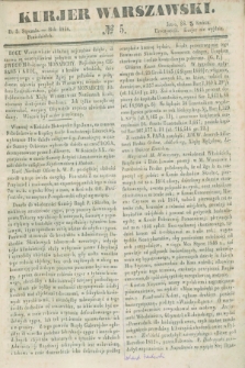 Kurjer Warszawski. 1846, № 5 (5 stycznia)