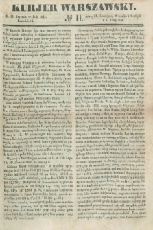 Kurjer Warszawski. 1846, № 11 (12 stycznia)