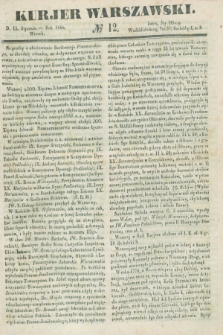 Kurjer Warszawski. 1846, № 12 (13 stycznia)