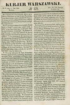 Kurjer Warszawski. 1846, № 129 (17 maja)