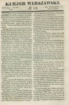 Kurjer Warszawski. 1846, № 132 (20 maja)
