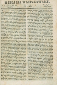 Kurjer Warszawski. 1846, № 155 (15 czerwca)