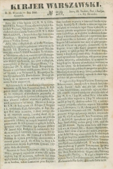 Kurjer Warszawski. 1846, № 239 (10 września)