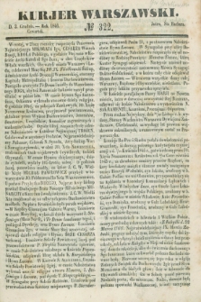 Kurjer Warszawski. 1846, № 322 (3 grudnia)