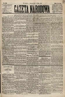 Gazeta Narodowa. 1888, nr 35