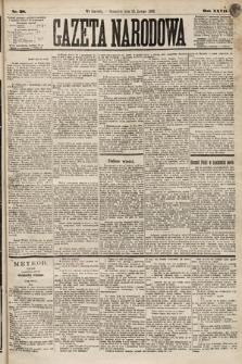 Gazeta Narodowa. 1888, nr 38