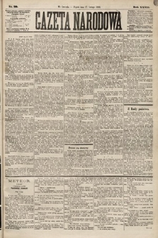 Gazeta Narodowa. 1888, nr 39