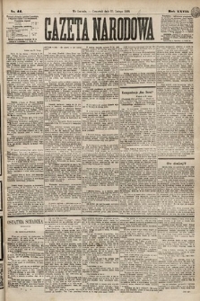 Gazeta Narodowa. 1888, nr 44