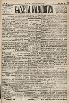 Gazeta Narodowa. 1888, nr 48
