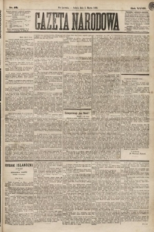 Gazeta Narodowa. 1888, nr 52