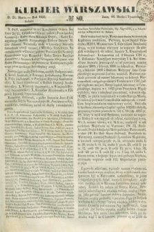 Kurjer Warszawski. 1850, № 80 (23 marca)