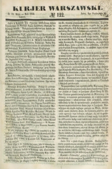 Kurjer Warszawski. 1850, № 122 (11 maja)