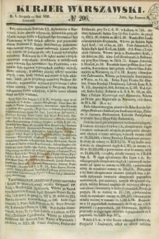 Kurjer Warszawski. 1850, № 206 (8 sierpnia)