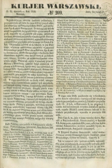 Kurjer Warszawski. 1850, № 209 (11 sierpnia)