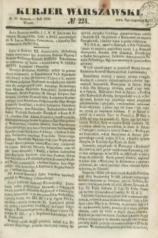 Kurjer Warszawski. 1850, № 224 (27 sierpnia)