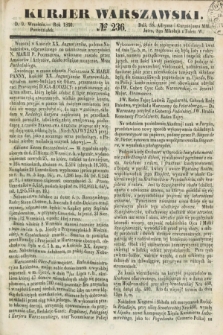 Kurjer Warszawski. 1850, № 236 (9 września)