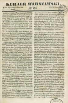 Kurjer Warszawski. 1850, № 286 (29 października)