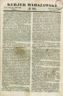 Kurjer Warszawski. 1850, № 289 (2 listopada)