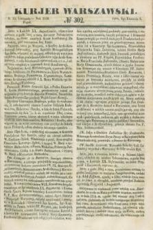 Kurjer Warszawski. 1850, № 302 (15 listopada)