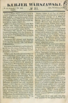 Kurjer Warszawski. 1850, № 311 (24 listopada)