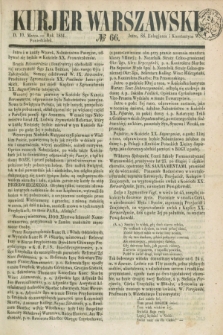 Kurjer Warszawski. 1851, № 66 (10 marca)