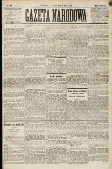 Gazeta Narodowa. 1888, nr 71