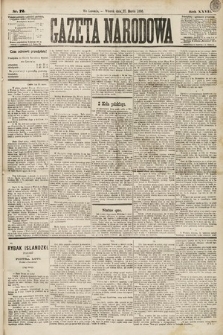 Gazeta Narodowa. 1888, nr 72