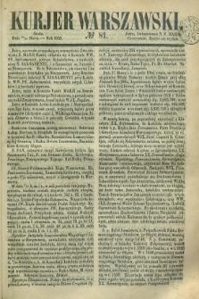 Kurjer Warszawski. 1852, № 81 (24 marca)