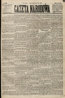 Gazeta Narodowa. 1888, nr 83